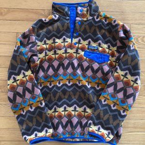 Patagonia Synchilla Patterned Fleece Size Small